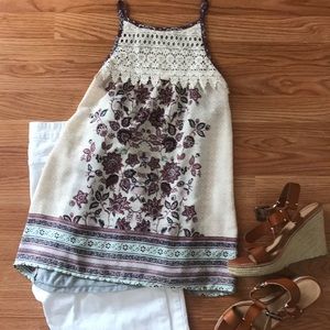 Boho Detailed Tank